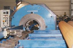 manuteno de pipe beveling machine